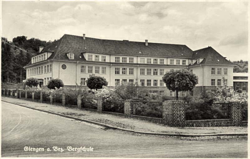Giengen an der Brenz. Bergschule, 1934