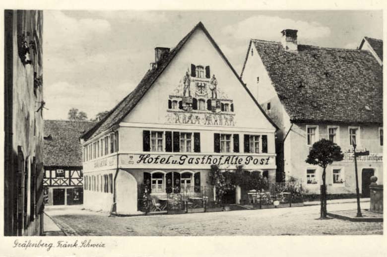 Gräfenberg. Hotel und Gasthof 'Alte Post'