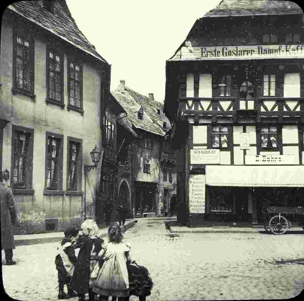 Goslar. Erste Gostaler Dampf-Kaffee, 1907