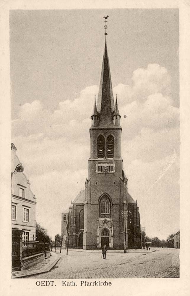 Grefrath. Oedt - Katholische Pfarrkirche, 1919