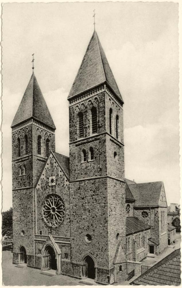 Gronau (Westf). Katholische Kirche, 1957