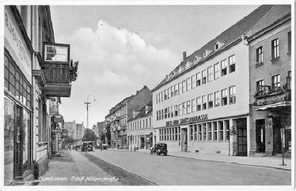 Gumbinnen (Gussew). Panorama der Stadt