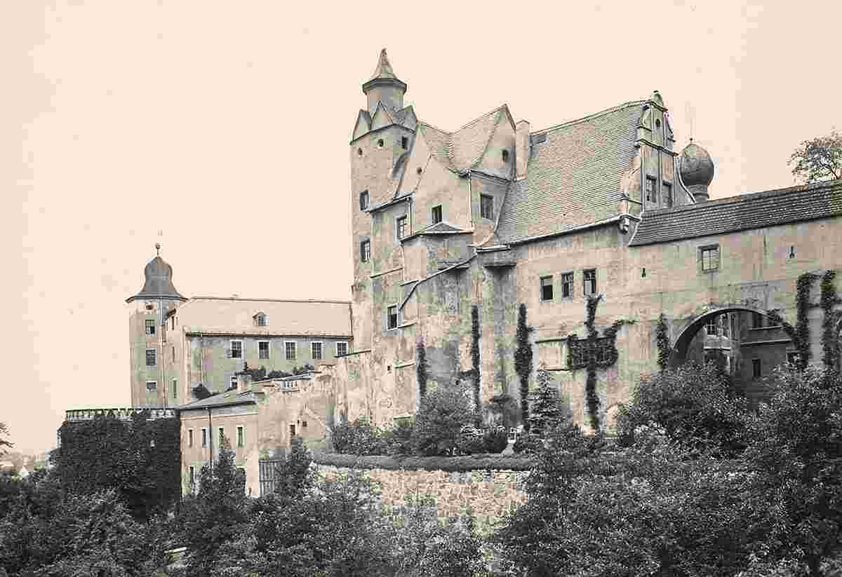 Glauchau. Schlossanlage Forder- und Hinterglauchau, 1907
