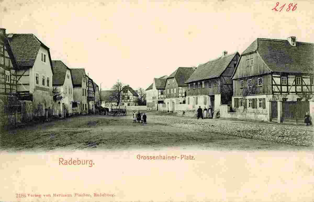 Großenhain. Großenhainer Platz, 1901