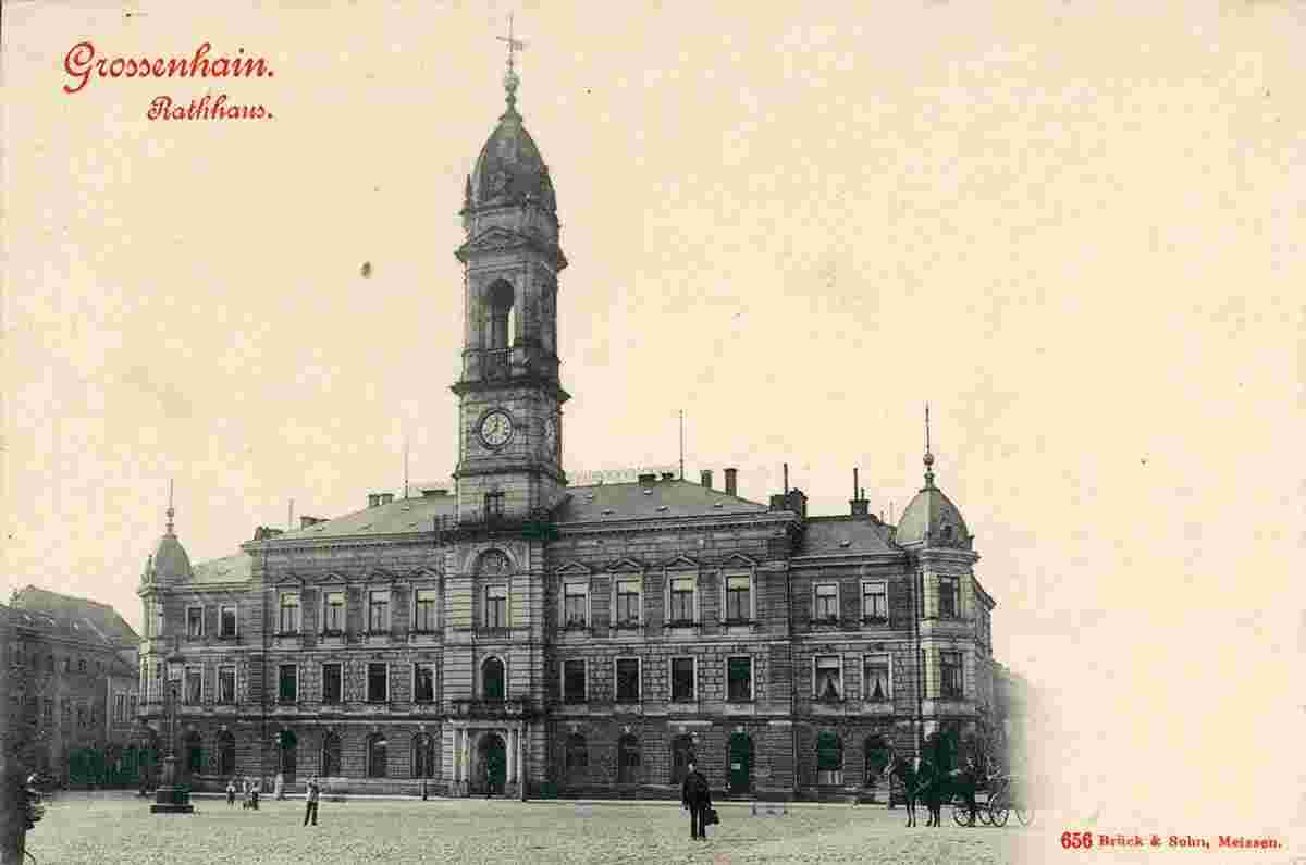 Großenhain. Rathaus, 1898