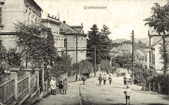 Grünhain-Beierfeld. Panorama der Stadt