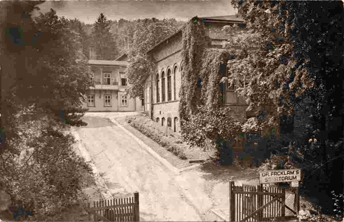 Gernrode. Dr Facklam's Sanatorium, 1963