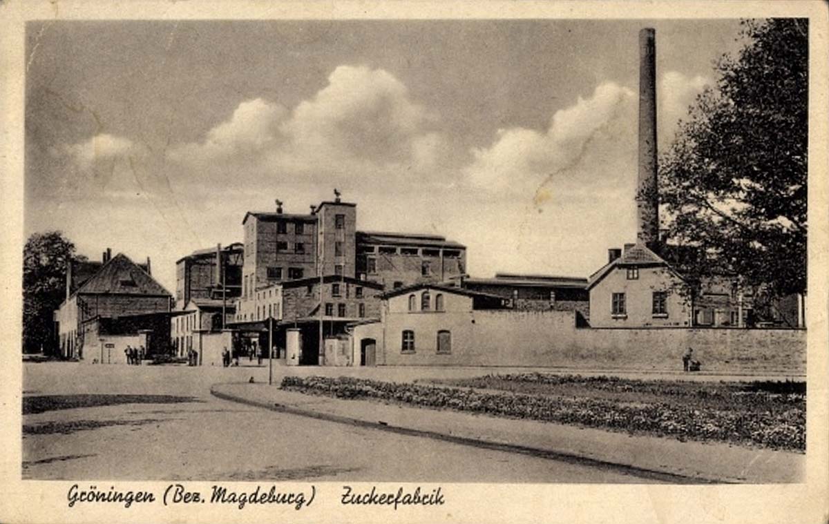 Gröningen. Zuckerfabrik