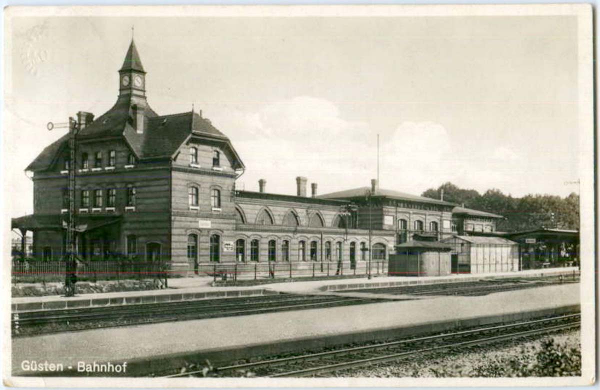 Güsten. Bahnhof, 1941