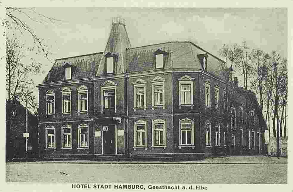 Geesthacht. Hotel 'Stadt Hamburg', 1926