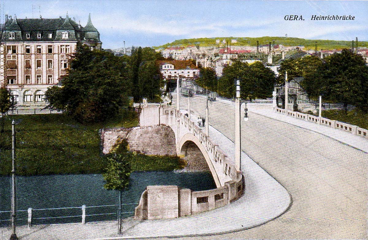 Gera. Heinrichbrücke