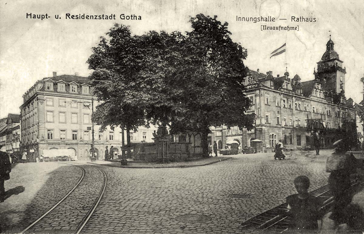 Gotha. Innungshalle - Rathaus