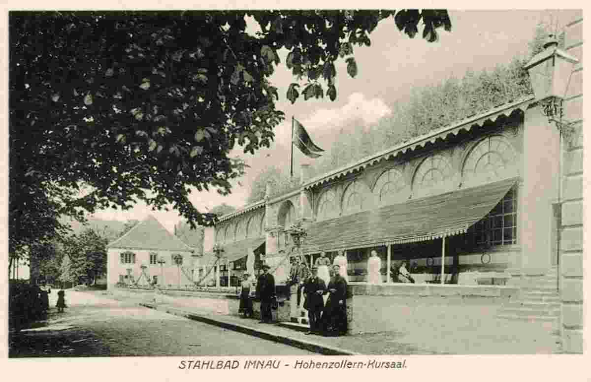 Haigerloch. Bad Imnau - Hohenzollern-Kursaal, um 1910
