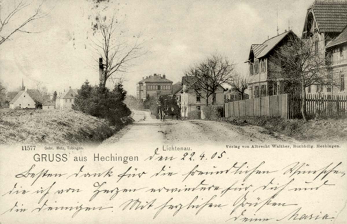 Hechingen. Lichtenau, 1905