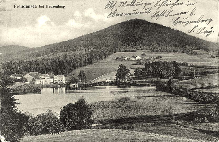 Hauzenberg. Freudensee bei Hauzenberg, Passau, 1917