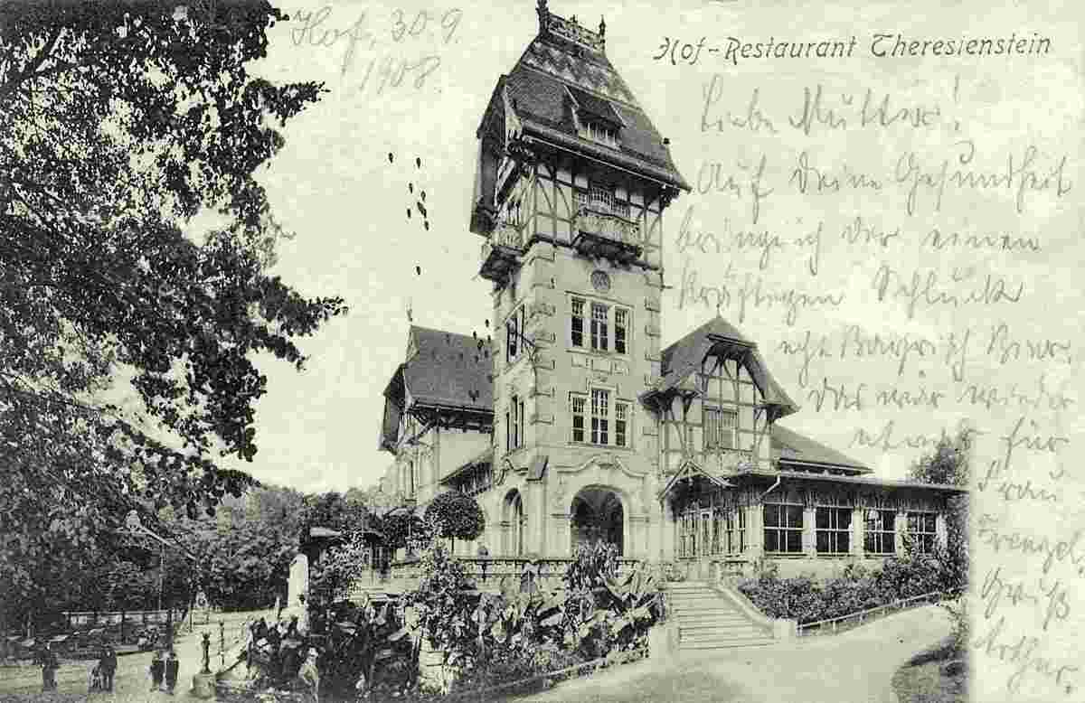 Hof. Restaurant Theresienstein, 1908