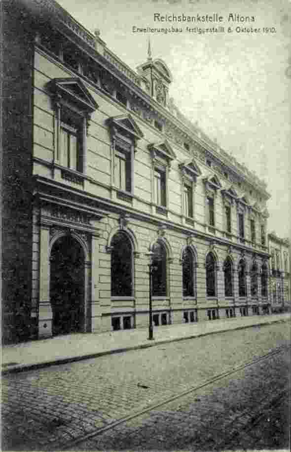 Altona. Reichsbankstelle, 1910