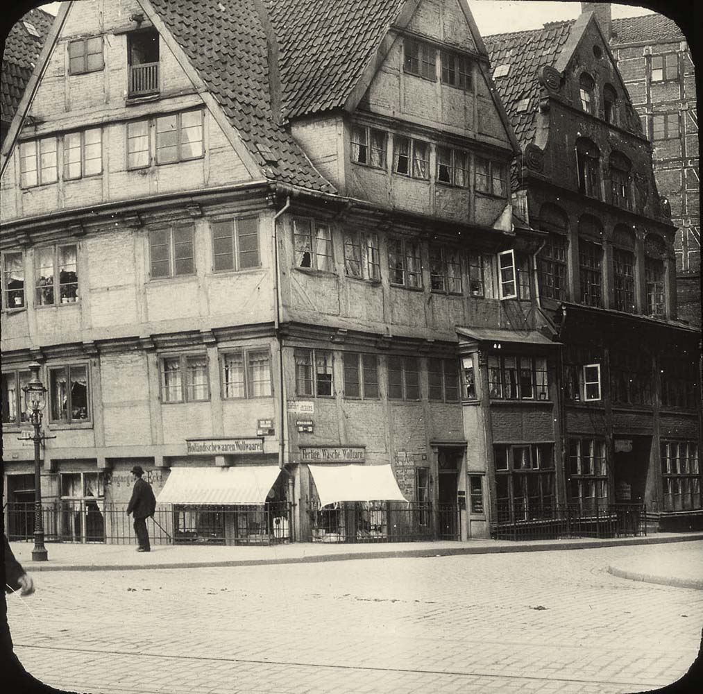 Hamburg. Panorama der Stadt, 1906