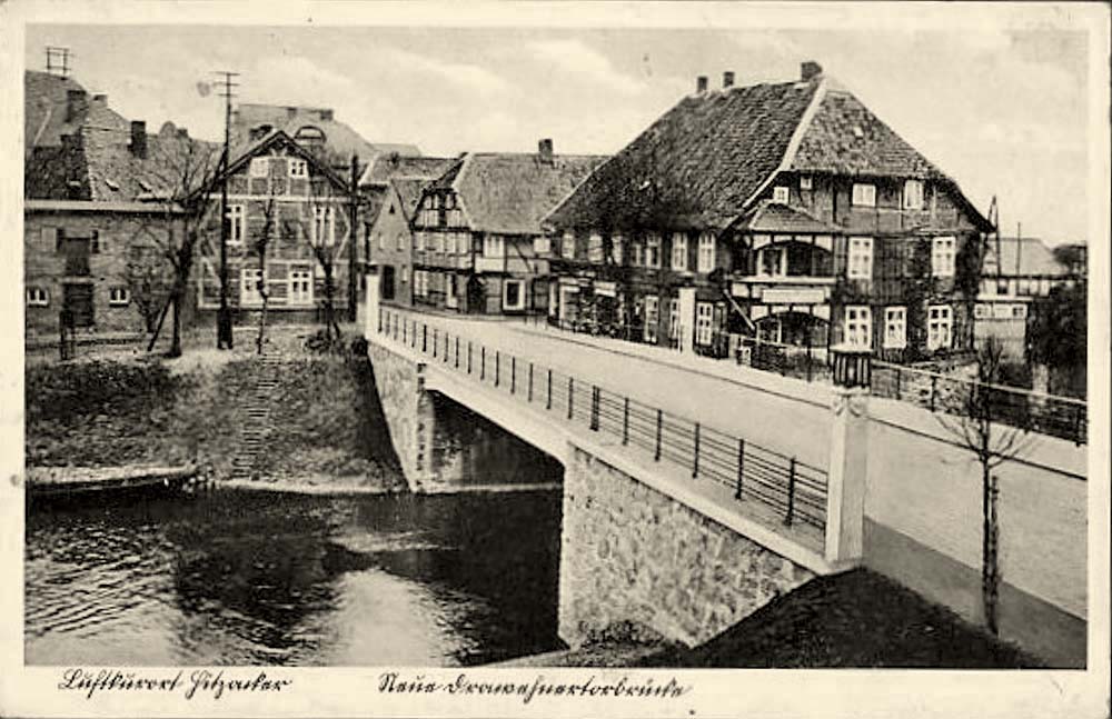 Hitzacker (Elbe). Neuen Drawehner Torbrücke