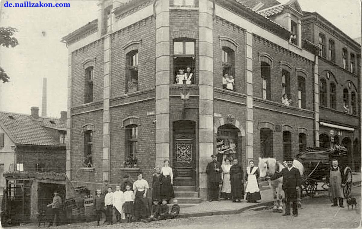 Hagen. Stadtteil Hohenlimburg - Ecke Kaiser Straße, 1914