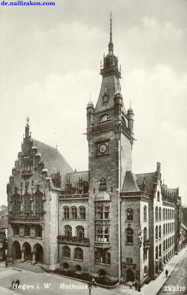 Hagen. Rathaus, 1925