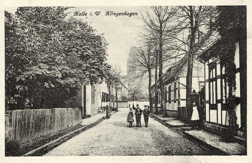 Halle (Westf). Klingenhagen, 1918