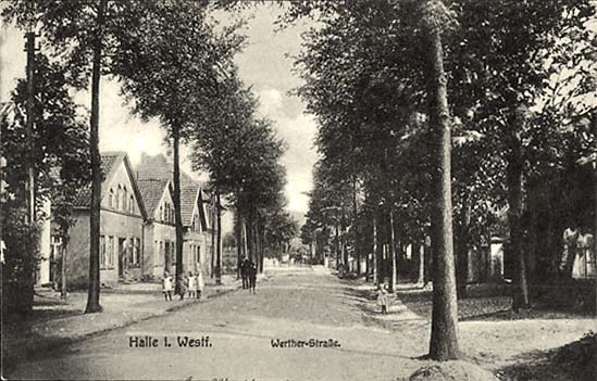 Halle (Westf). Werther-Straße