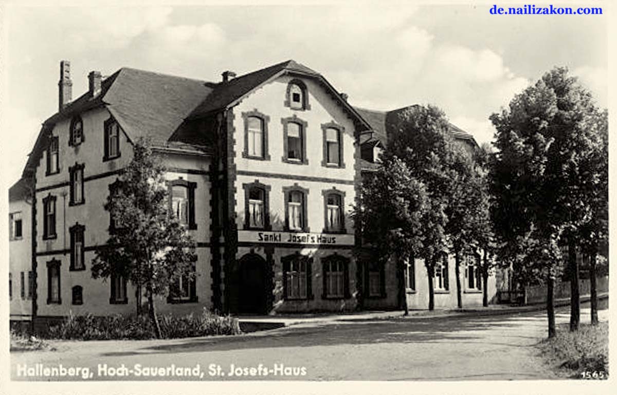 Hallenberg. Sankt Josefs Haus