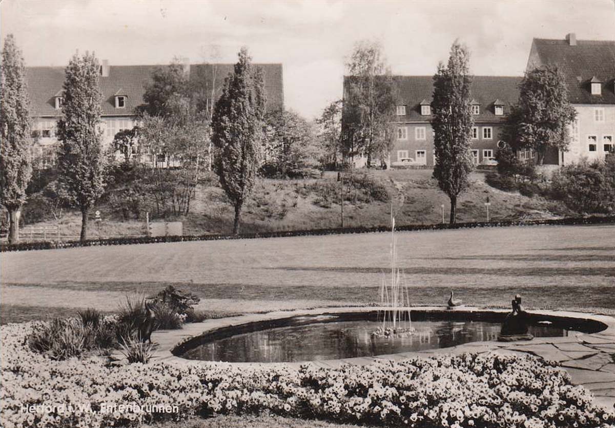 Herford. Entenbrunnen, 1963