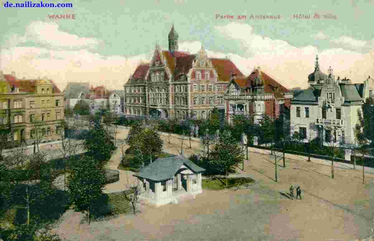 Herne. Rathaus, 1924