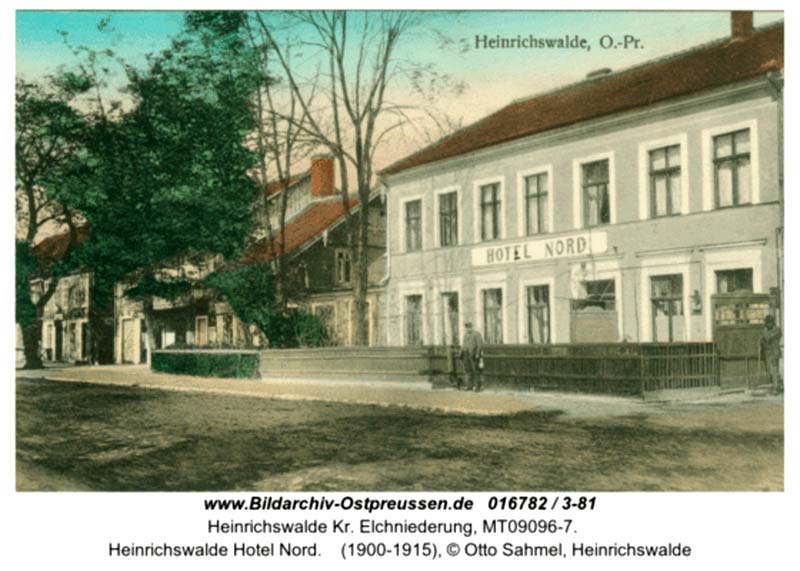 Heinrichswalde (Slawsk). Hotel 'Nord', 1900-1915