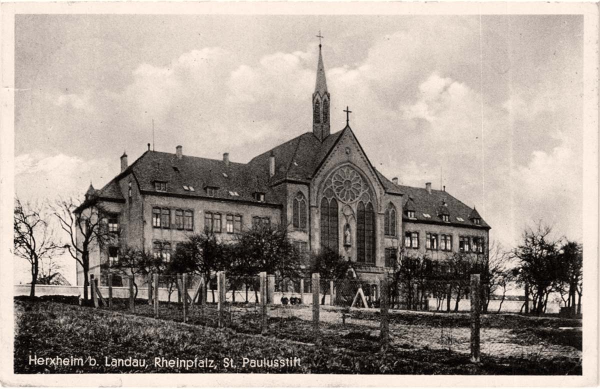 Herxheim bei Landau. Kloster St Paulusstift