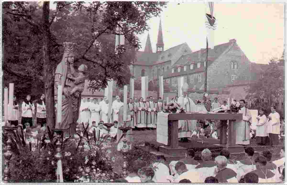 Huy. Benediktinerpriorat Huysburg, Wallfahrt zur Heiligen Mutter, 1961