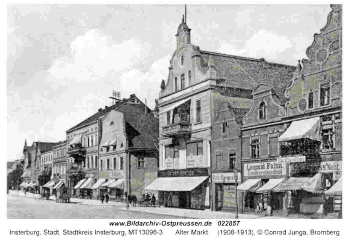 Insterburg. Alter Markt, 1908-1913