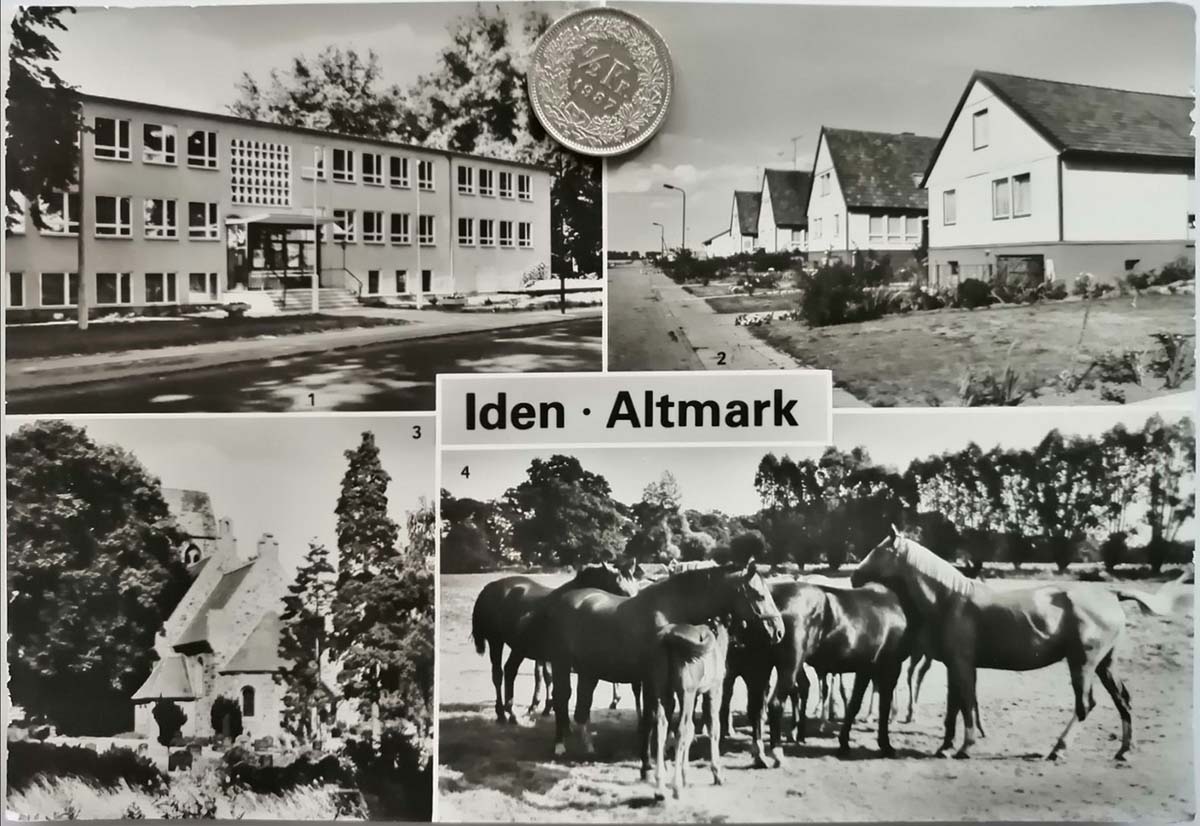 Iden (Altmark). Oberschule 'Franz Zielasko', 1984