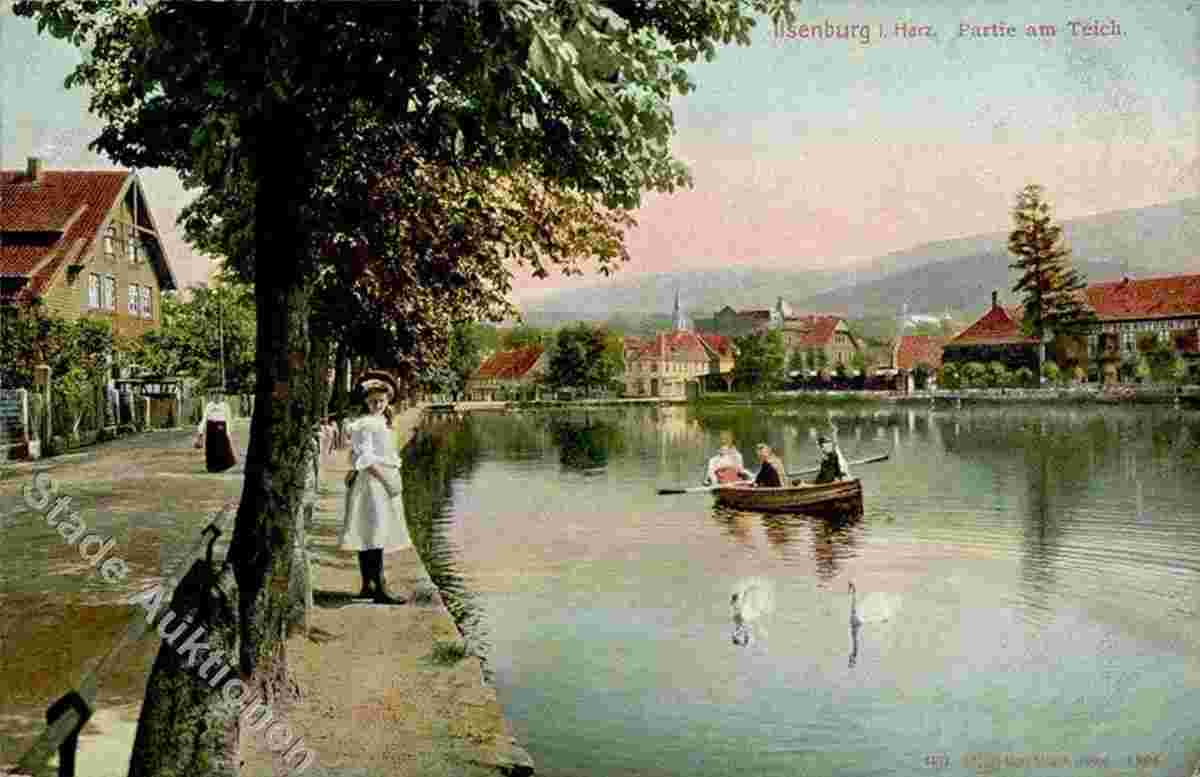 Ilsenburg. Teich