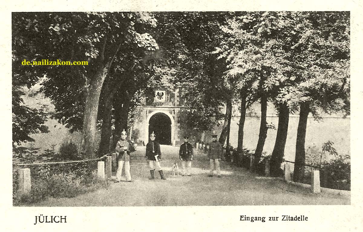 Jülich. Eingang zur Zitadelle