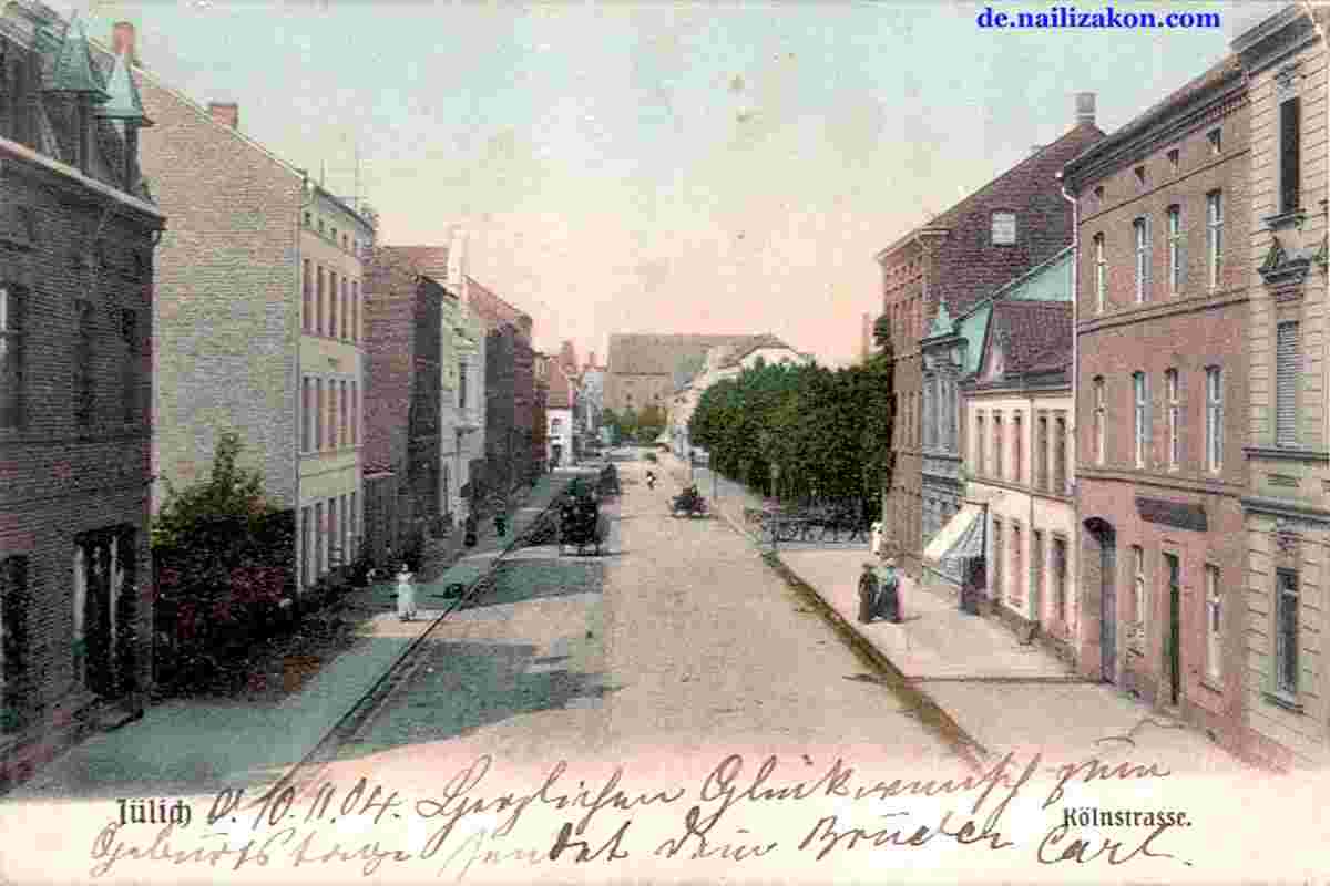 Jülich. Kölnstraße, 1904