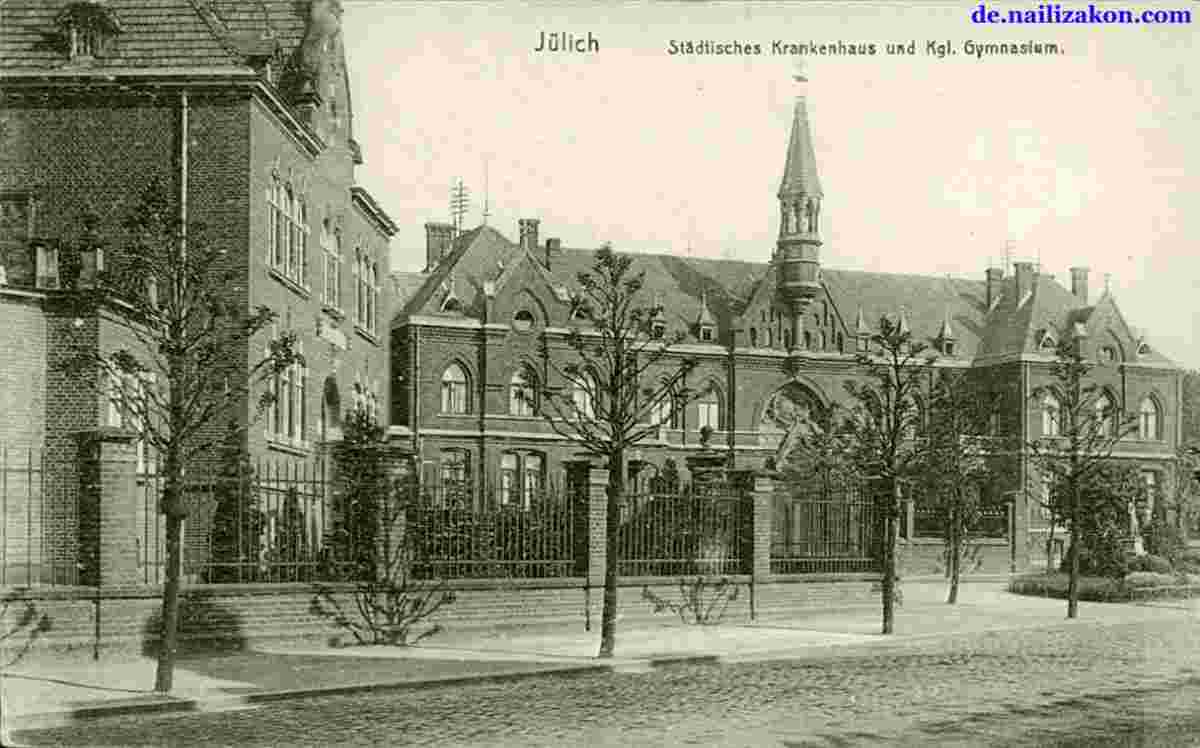 Jülich. Städtisches Krankenhaus, 1919