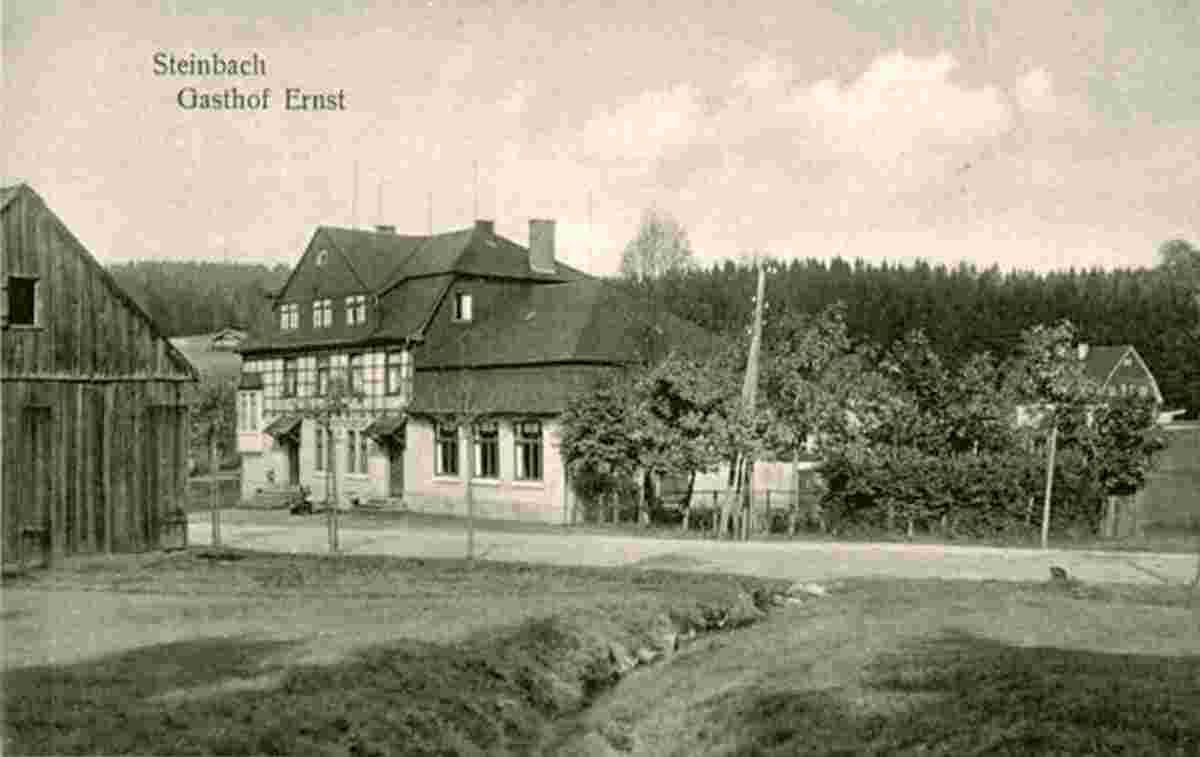 Johanngeorgenstadt. Steinbach - Gasthof Ernst