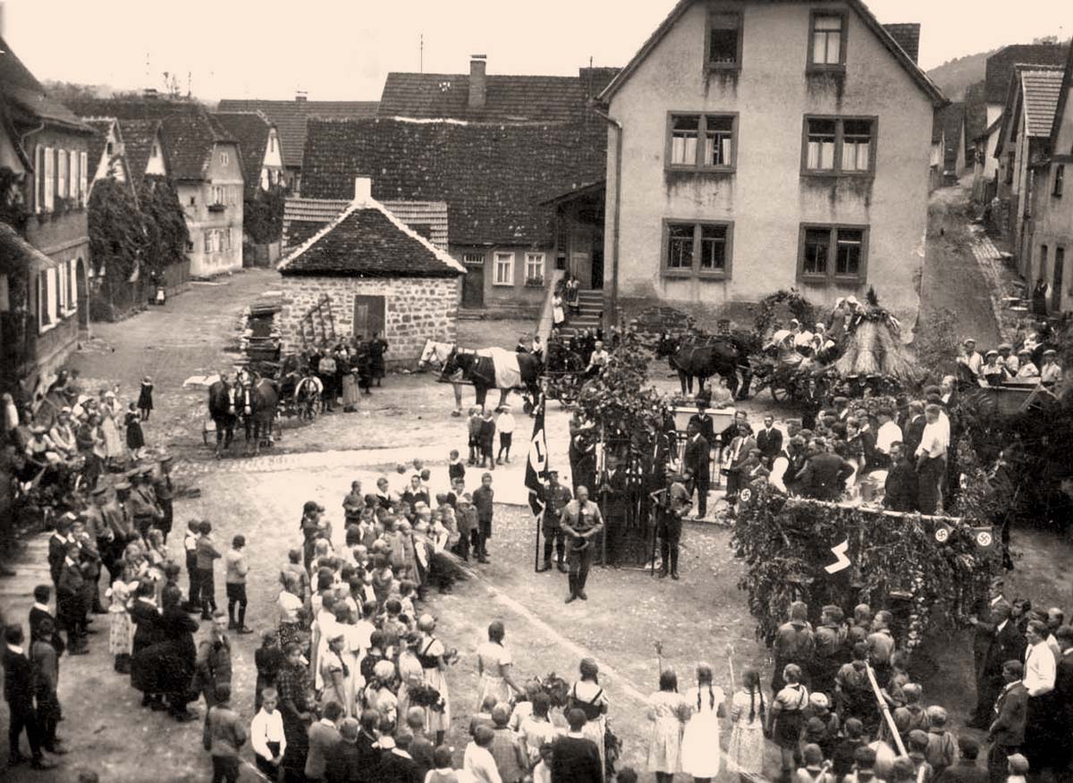 Karbach (Unterfranken). NS-Veranstaltung von 1933