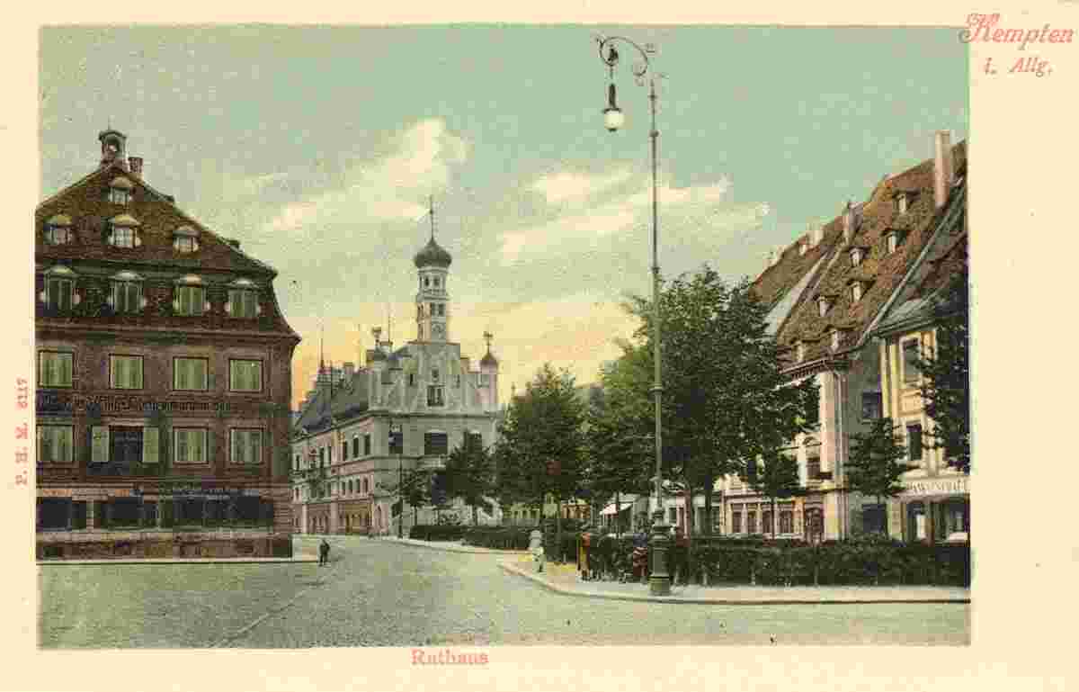 Kempten. Rathaus