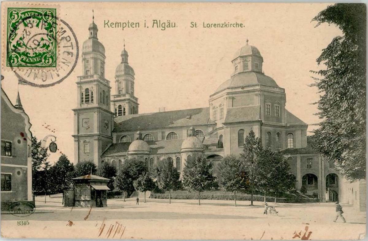 Kempten (Allgäu). St Lorenz Kirche