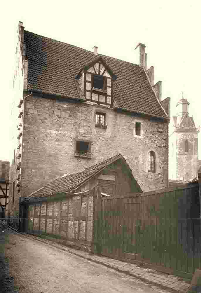 Korbach. Violinenstraße 3, Steinhaus (1301-1400), 1934
