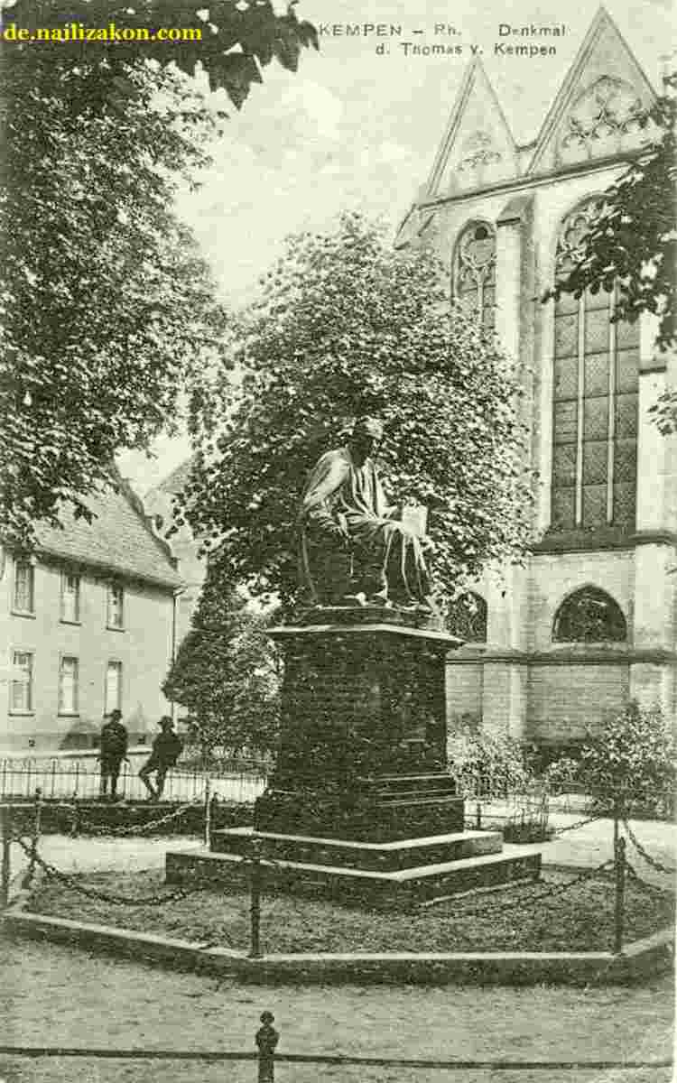 Kempen. Denkmal Thomas von Kempen