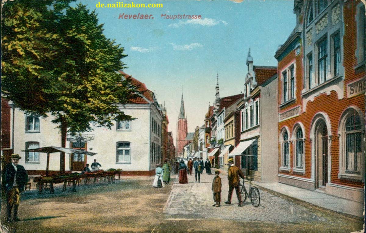 Kevelaer. Hauptstraße, 1921
