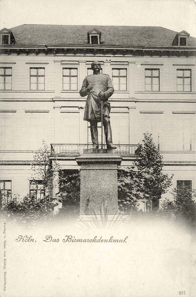Köln. Das Bismarckdenkmal