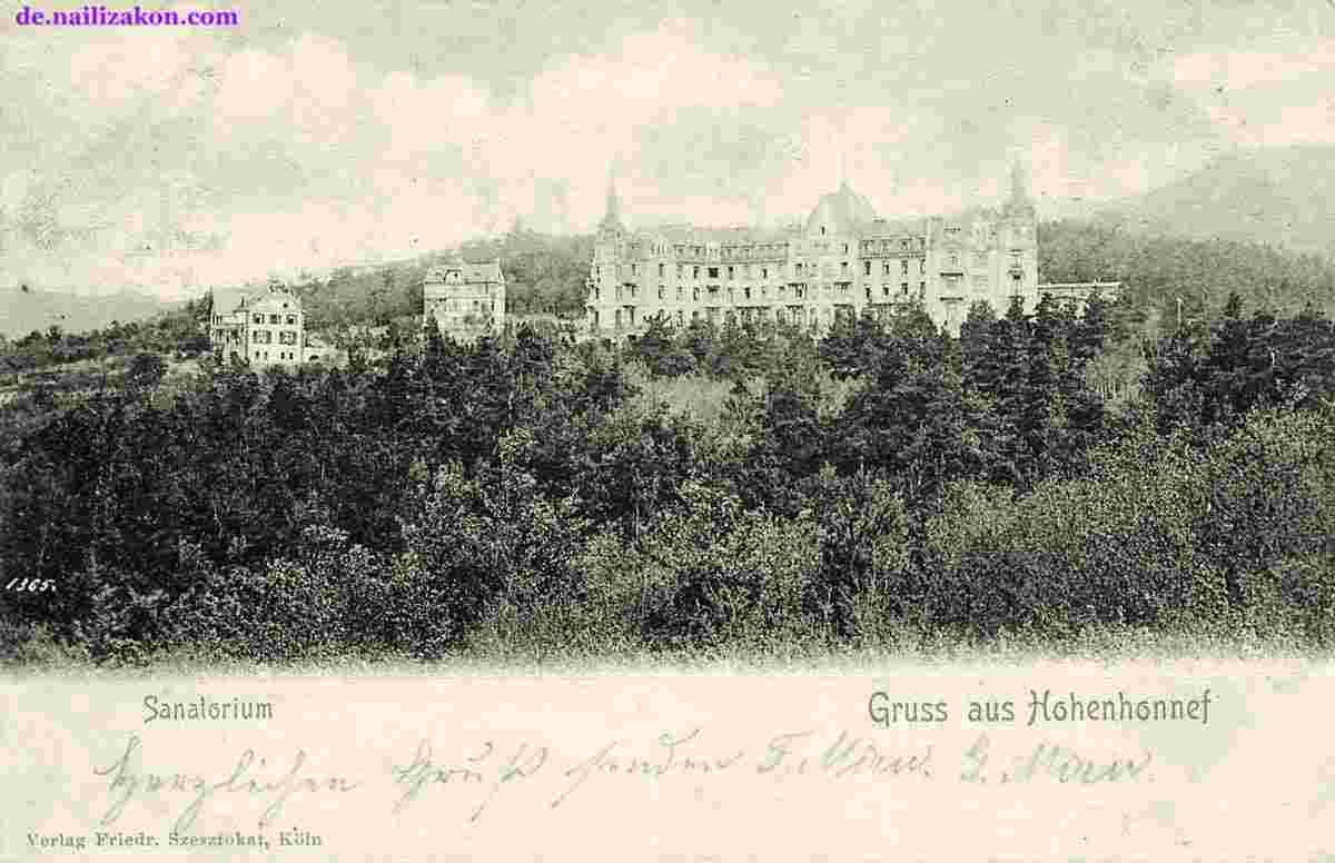 Königswinter. Sanatorium, 1900