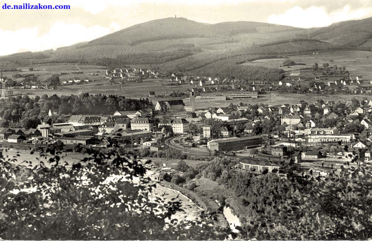 Kreuztal. Panorama von Kreuztal