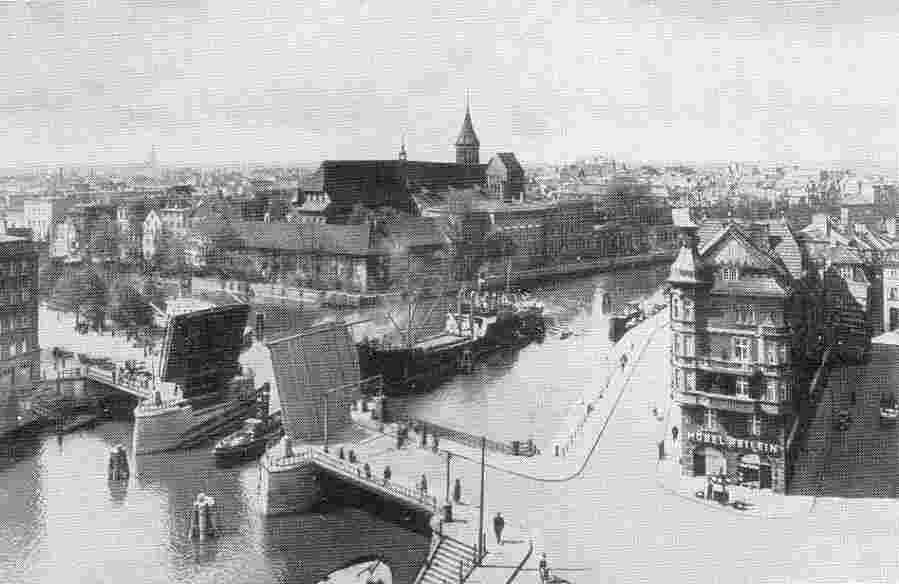 Königsberg. Panorama der Stadt